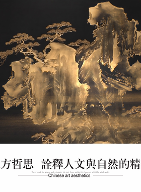 宋式美学电镀不锈钢金属装置