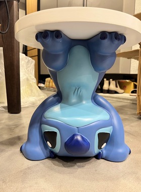 【木质桌板＋正倒立两用】倒立史迪仔客厅沙发边几可移动茶几角几