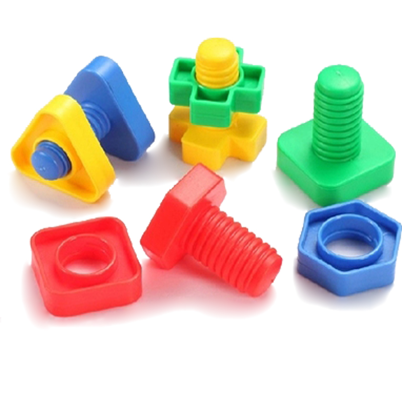 儿童早教教具 拧螺丝螺母形状配对碰1-3岁幼儿