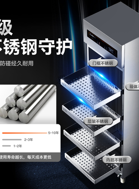 康宝消毒柜XDZ300-CR4A1商用立式家用大容量饭店碗筷密胺餐具碗柜