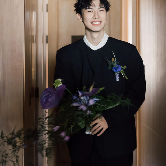 The textured men's engagement clothes are here