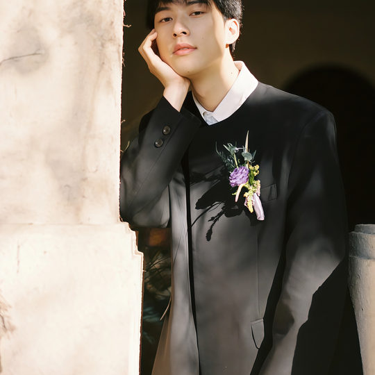 The textured men's engagement clothes are here