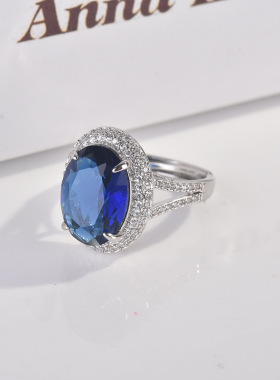 young直播爆款仿真彩色女坦桑石