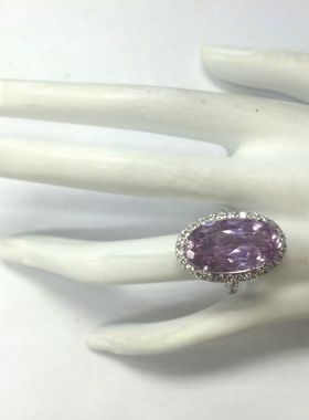 youngwish热卖欧美奢华鹅蛋戒指