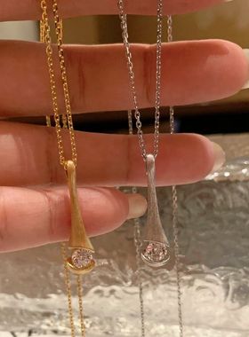 中古拉丝恶魔之眼百搭吊坠