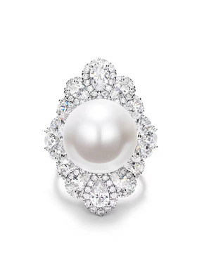 人工贝母戒指一款两戴