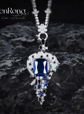 满钻仿真钻石项链万能链