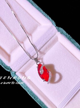 灵蛇鸽血红鸽血红复古套装女