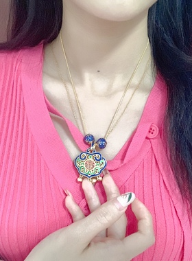 young福字铃铛吊挂坠古法传承女