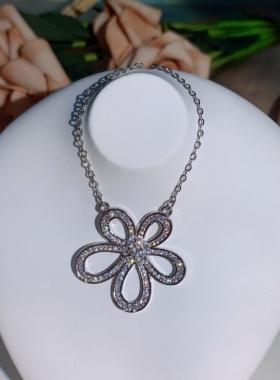 简约太阳花项链套装花朵