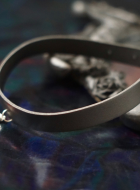 怪糖饰物集合金仿皮质颈链