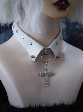 怪糖饰物集原创颈链假领choker