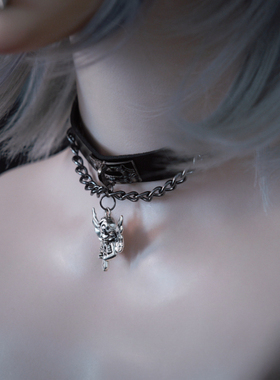 怪糖饰物集原创小天使吊坠颈链