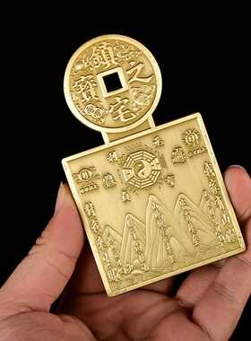 黄铜祝福中式客厅室外