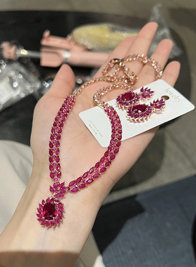 辛欣韩国水晶施华项链女