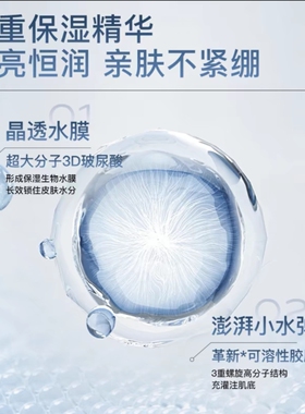 日本MOOKLOOK/茉珂玻尿酸水活洗颜乳洗面奶绵密泡沫洁面乳洁颜乳