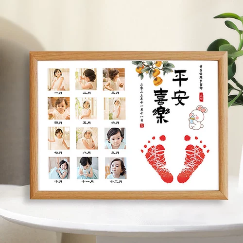 Детские отпечатки рук и ног, детский сувенир для новорожденных