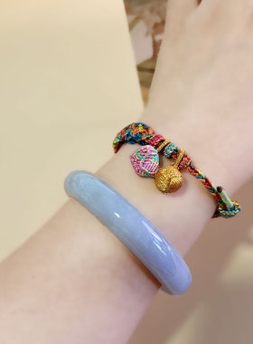 端午节段染回纹手绳挂粽子可调节大小手工编织diy男女情侣饰品