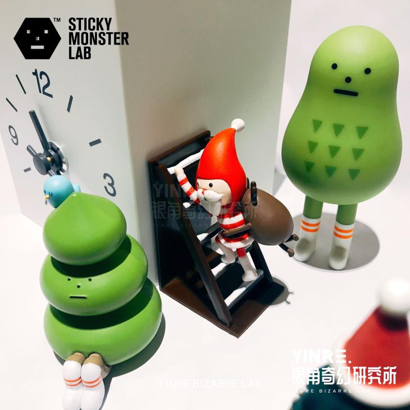 【YINRE】现货 Sticky Monster Lab 粘粘怪物研究所SML圣诞节限定 - 图1