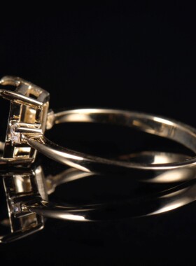 Fay Jewelry 个性定制钻石戒指空托（925银/10K/14K/18K/PT950）