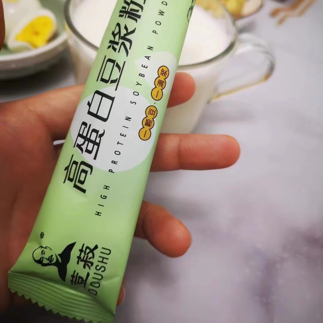 荳菽豆叔高蛋白豆浆粉30包冲饮有机大豆冲泡非转基因鲜豆家包邮 - 图2