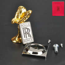 Rolls-Royce Car Mark (Golden Silver Color) Signage Base Old Masters Car Electric Car Simulation Modified Loading