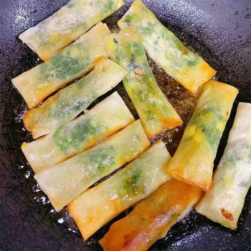 【买4袋赠4袋】手工荠菜肉丝春卷238g油炸小吃冷冻速食批发炸春卷,淘宝优惠券,粉丝福利购,淘宝优惠卷