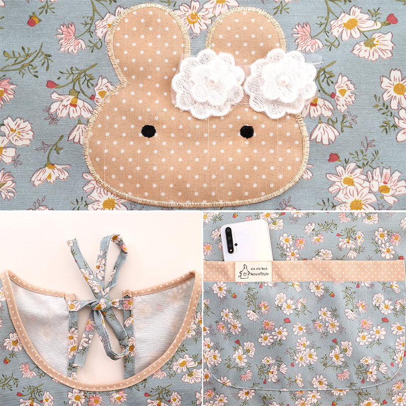 时尚帆布坎肩围裙女家用厨房透气做饭可爱围腰新款洋气成人工作服,淘宝优惠券,粉丝福利购,淘宝优惠卷