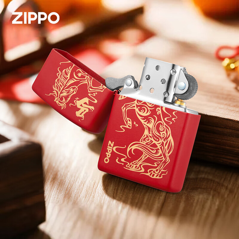 zippo打火机正品官方旗舰2026新款祥云瑞马新年礼物男士煤油防风,淘宝优惠券,粉丝福利购,淘宝优惠卷