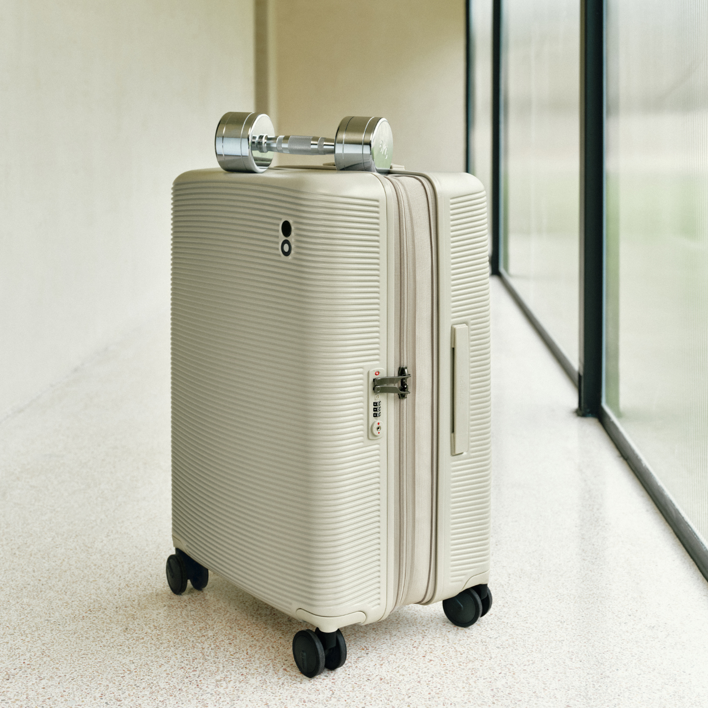 Echolac/爱可乐ULTIMA可扩容轻音抗压框架箱女大容量PC拉杆旅行箱 - 图3