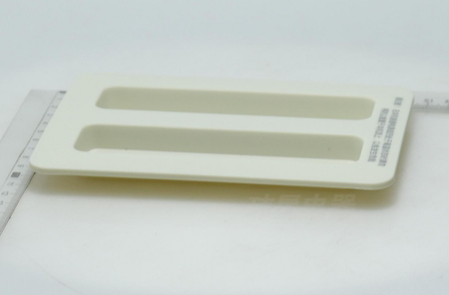 美的面包机配件 MT-R03 防尘盖 奶黄色 、接渣盘 原装全新 - 图1