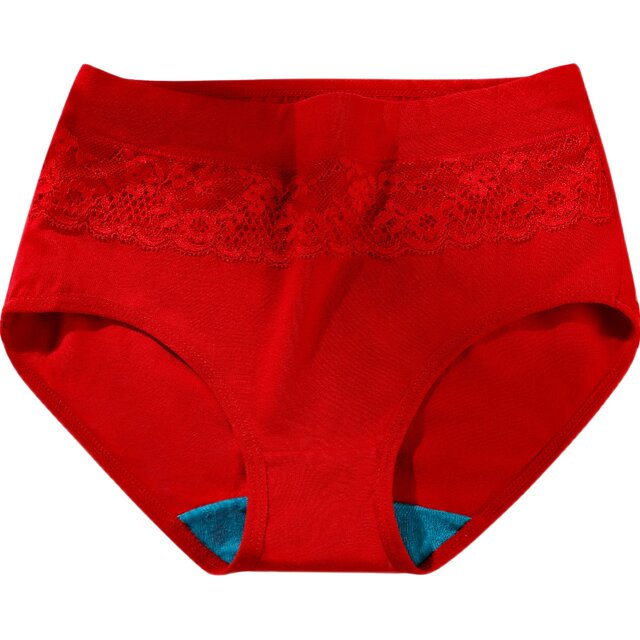 Ab underwear ຂອງແມ່ຍິງປີສັດສີແດງແຂບ lace elastic