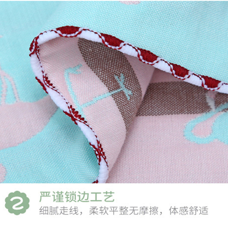 5/10条纯棉六层纱布儿童毛巾小孩洗脸方巾幼儿园宝宝洗澡巾吸汗巾,淘宝优惠券,粉丝福利购,淘宝优惠卷