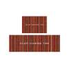 Linen kitchen non-slip, oil-absorbent and wash-free floor mat
