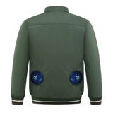 Мужской летний охлаждающий вентилятор для работы, рабочая одежда