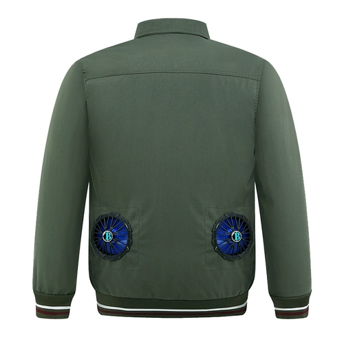 Мужской летний охлаждающий вентилятор для работы, рабочая одежда