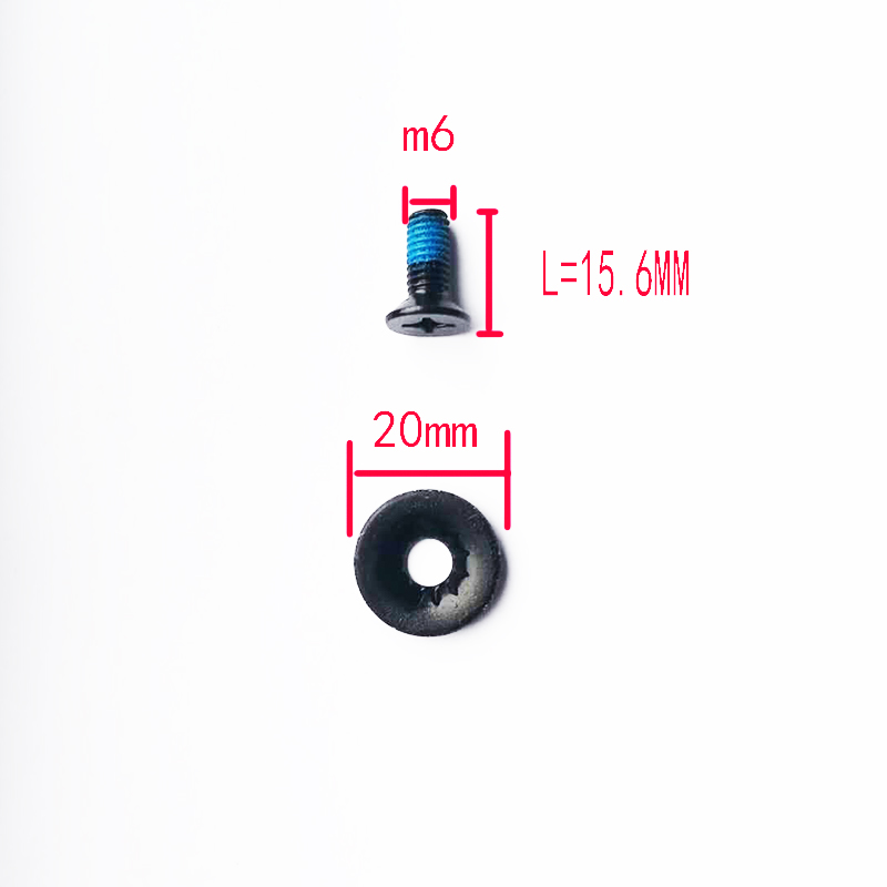 IGOSKI 单板滑雪固定器配件螺丝垫片通用 型号M6 - 图0