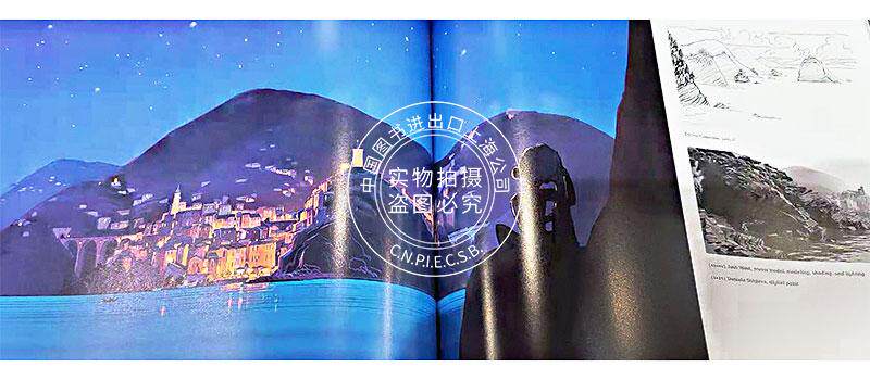现货 夏日友晴天 夏日友情天 动画电影艺术设定集画册 英文原版 Art of Luca 迪士尼皮克斯 电影幕后设计制作 寻梦环游记团队