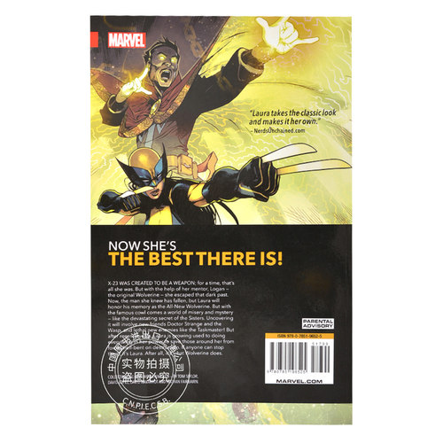 现货 金刚狼 四姐妹 英文原版 All-New Wolverine Vol.漫威 漫画 X-23 金刚狼3 劳拉·金尼 - 图3