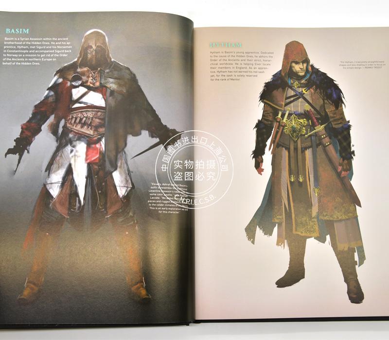 现货刺客信条英灵殿艺术设定集收藏版英文原版 The Art of Assassin's Creed Valhalla Deluxe Edition育碧 PS游戏 PC精装-图2