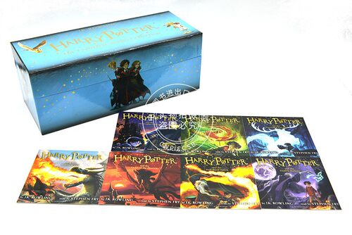 现货 哈利波特 英文版 1-7 Harry Potter 套装+哈利波特有声读物朗读音频 100CD JK罗琳 Complete Collection 哈利波特与魔法 中图 - 图1