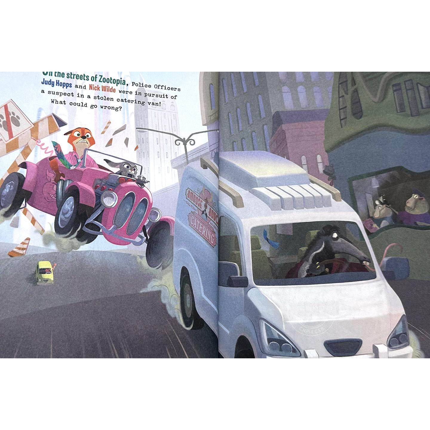 现货 迪士尼疯狂动物城2 小金书 动画电影周边书 儿童绘本故事书 英文原版 Disney Zootopia 2 Little Golden Book 2-5岁,淘宝优惠券,粉丝福利购,淘宝优惠卷