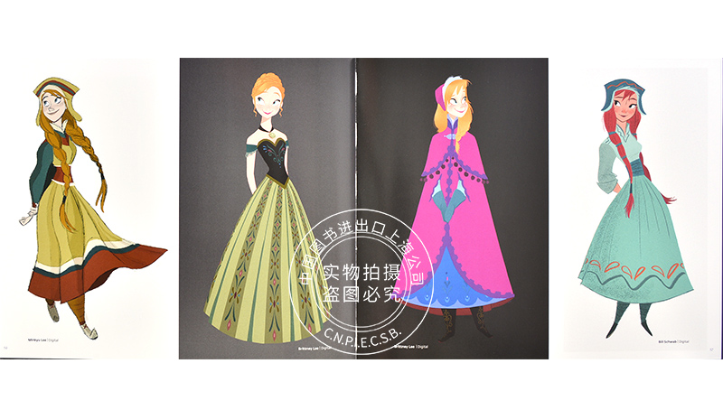 现货 冰雪奇缘 电影艺术画册设定集 英文原版 The Art of Frozen  精装 迪斯尼出品 Disney 艾莎  安娜 - 图1