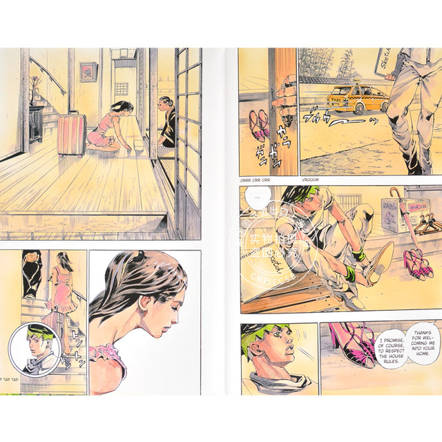 In stock Hirohiko Araki Kishibe Rohan at the Louvre English original Rohan at the Louvre Hardcover Trip to the Louvre Hirohiko Araki Jojo's Bizarre Adventure author JoJo