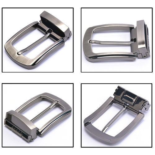 Elanmeet男士合金针扣尾夹配件扣头皮带扣腰带扣内径3.5cm集合 - 图1