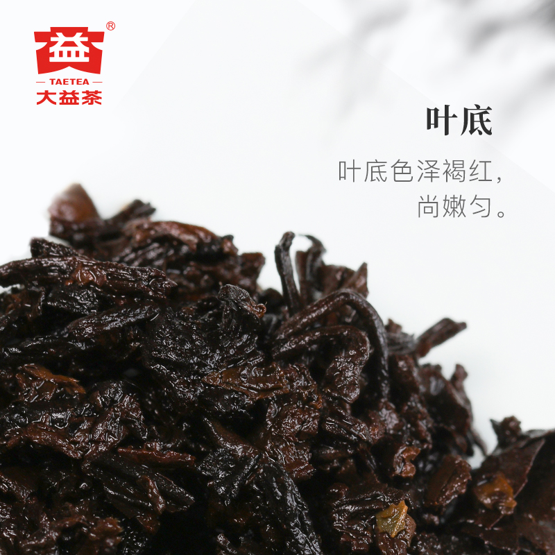 【端午茶叶礼盒】大益普洱茶7572经典标杆普洱熟茶200g云南七子饼 - 图2