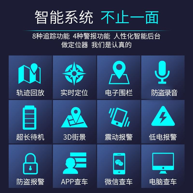 金伦数码专营店北斗gps定位追跟器全球海外国际汽车载辆卫星定防盗仪台湾通用3g2