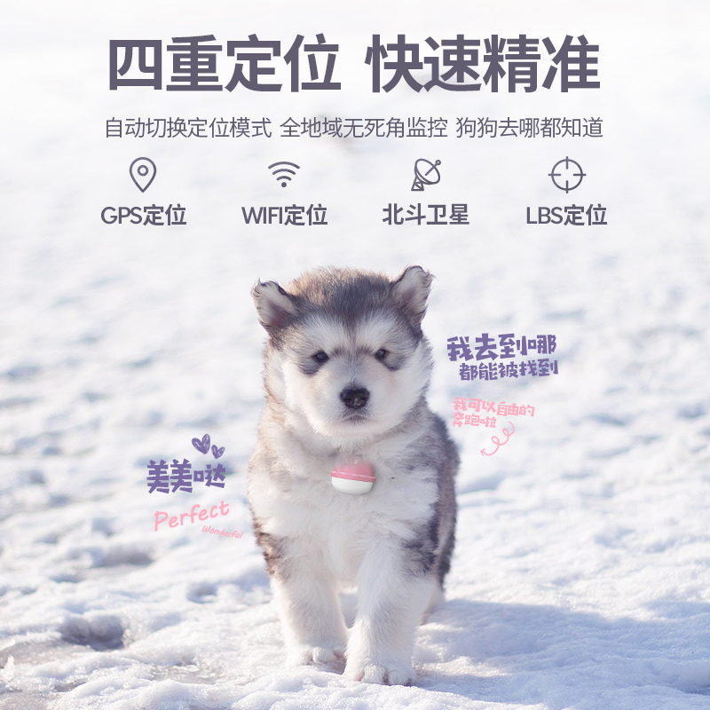 金伦数码专营店狗狗定位器宠物GPS防丢神器猫咪牛羊跟踪订位追踪项圈小型追跟仪0