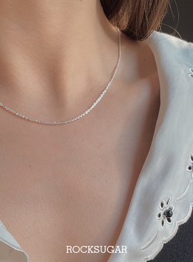 冰糖银饰/小众s925闪光意大利