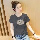 Shipping insurance summer breathable cotton ເສື້ອຍືດແຂນສັ້ນສໍາລັບແມ່ຍິງ